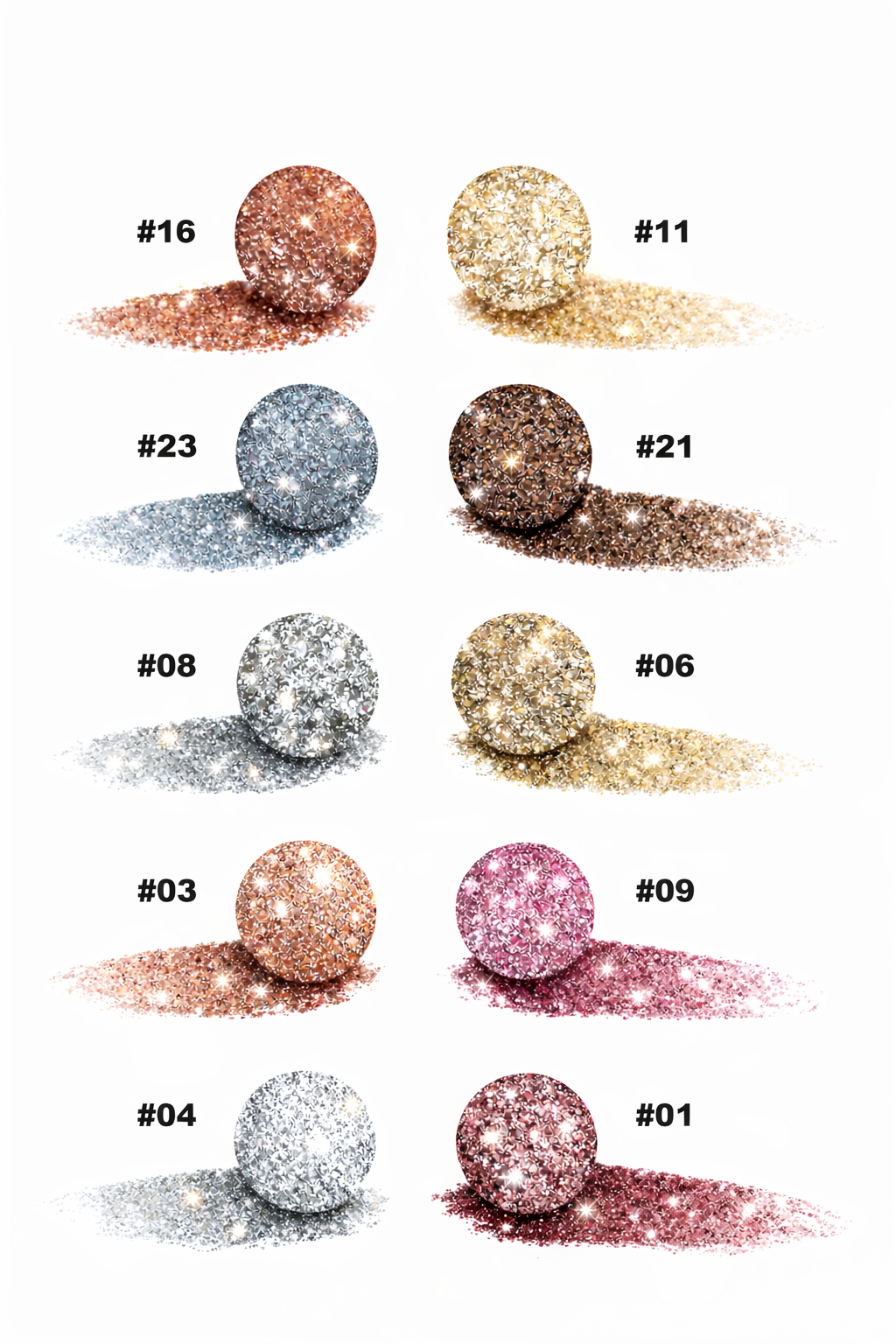Glitter para Ojos